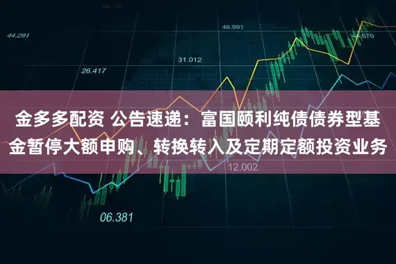 金多多配资 公告速递：富国颐利纯债债券型基金暂停大额申购、转换转入及定期定额投资业务